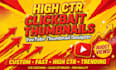 design eyecatching youtube thumbnails that get clicks