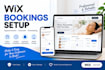 set up wix bookings, appointment and online scheduling