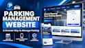 build a parking management website with booking dashboard and payments