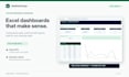 create custom excel and google sheets dashboards