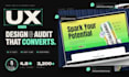 do ux design, ux audit and user experience design for websites web app