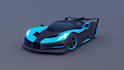 create low poly 3d car models for games