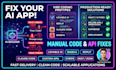 fix lovable dev lovable ai, base44 expert, claude code ai, replit saas, supabase