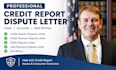 draft a credit bureau dispute letter for reporting errors