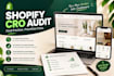 shopify cro audit and conversion optimization for shopify store