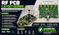 design rf pcb layout, antenna integration and controlled impedance routing
