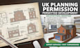 draw UK planning permission and permitted development plans