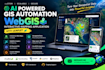 develop ai powered gis automation webgis interactive mapping application leaflet