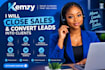 close sales and convert leads into clients