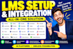 set up coachy ablefy docebo, and learnupon lms platforms
