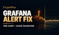 fix one grafana alert rule or dashboard query