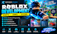 Develop roblox game, custom roblox script, gameplay system, gui, laua ...