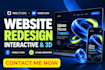 develop interactive wix 3d animated webflow websites framer expert shopify code