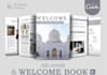 design canva airbnb welcome guess book