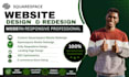 design or redesign a modern squarespace website