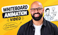 create whiteboard animation video, 2d explainer video, doodle animation