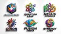 create a custom dark metal logo