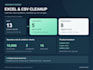 Clean and check your excel or csv data with an issues report by Anthony ...