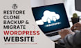 backup, migrate, move, and restore your website safely