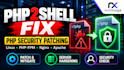 secure your PHP server against php2shell vulnerability