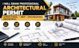 draw professional architectural permit, structural mep, engineering drawings