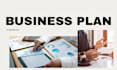 prepare a complete business plan and pitch deck