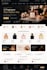 design a luxury perfume shopify store