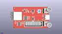 design esp32 s3, iot controller usb interface and embedded electronics pcb board