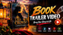 create a cinematic book trailer video for book promotion