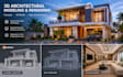 sculpt 3d models in blender and optimize mesh geometry