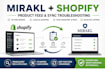 troubleshoot mirakl shopify product feed and sync errors