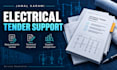 prepare electrical tender documents and technical bid proposals