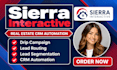 setup sierra interactive crm drip campaign sierra lead routing automation