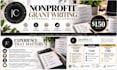 write professional nonprofit grant proposals