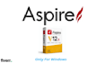 install on your computer vectric aspire v12,5 software