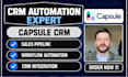 setup capsule crm sales pipeline workflow automation capsule crm integration