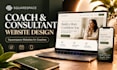 design a squarespace website for coaches and consultants