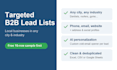build a targeted b2b lead list with emails