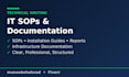 write IT sops, infrastructure documentation and manuals