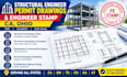 structural engineer permit drawings engineer stamp ca, ohio