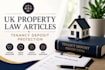 write UK property law articles on tenancy deposit protection
