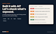 audit your vibe coded app for exposed API keys and supabase rls leaks