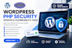 fix PHP website security vulnerabilities, malware, and server issues
