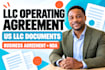 write your llc operating agreement and business legal documents