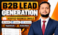 do b2b lead generation and email list building