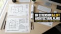 draw architectural plans for UK extension and loft