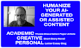 humanize your ai content