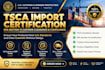 prepare tsca import certification and epa compliance for US customs