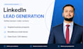 do linkedin lead generation and decision maker research