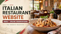 redesign italian wix restaurant website with online reservations menu